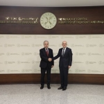 Bakan Şimşek, UEA Lideri Birol ile bir ortaya geldi